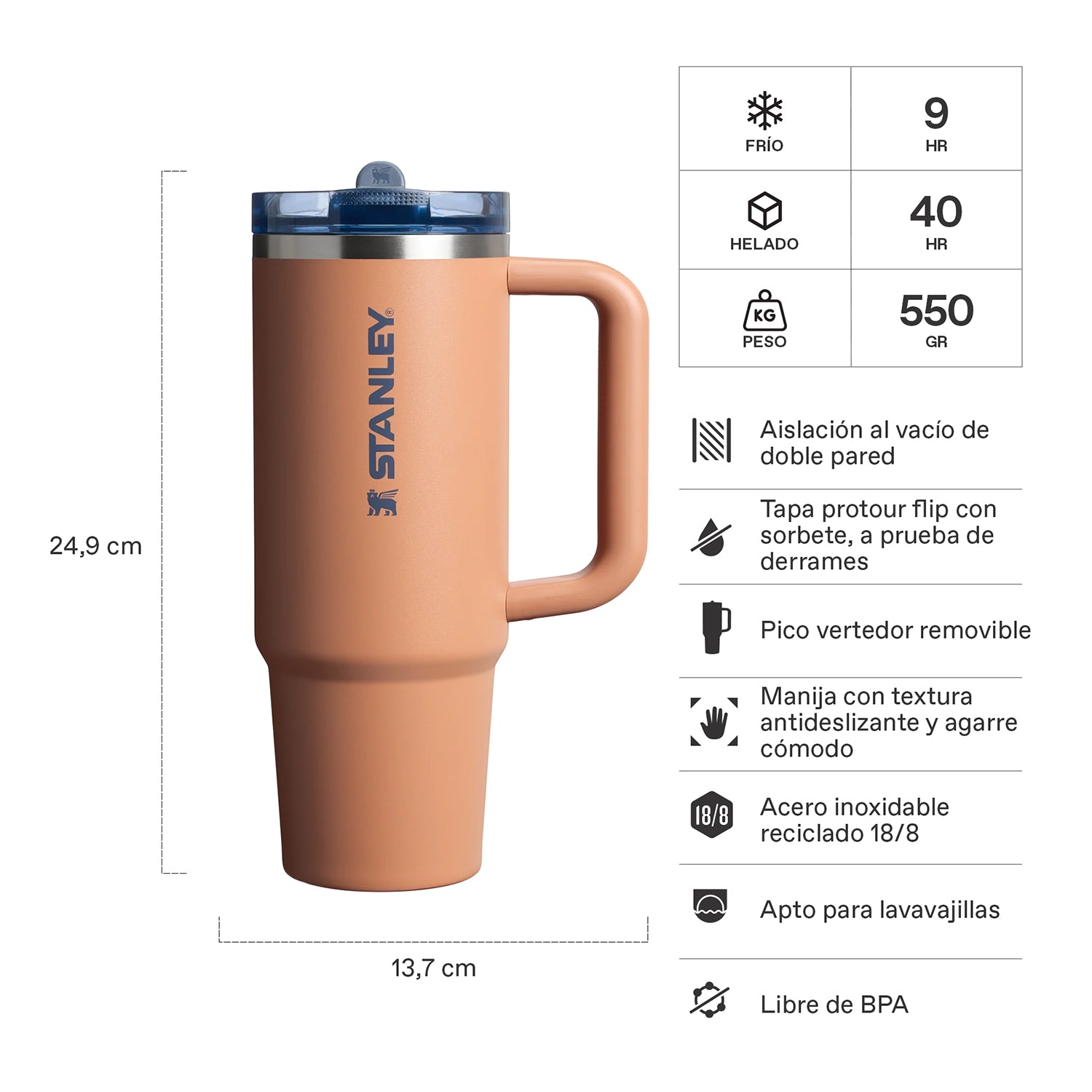 Quencher Protour Toast | 887 ml