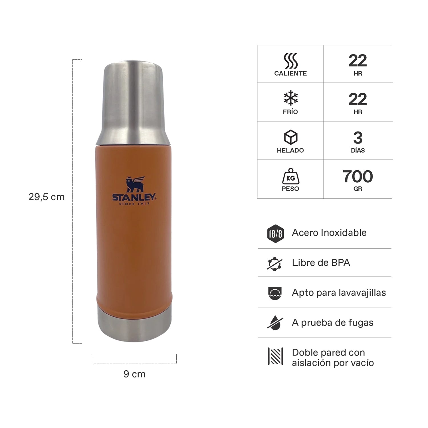 Mate System Classic Toast| 800 ml