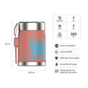 Termo de Comida Stanley Classic Niño Rosado | 414 ml