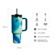 Quencher H2.0 Adventure Coastal Teal Motion | 1.18 lt