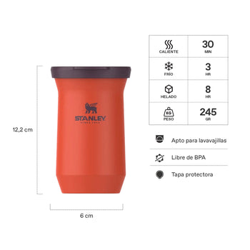 Mate Slim Tigerlily Plum | 200 ml