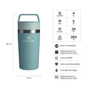 Mug Cafe To Go Seafoam | 354 ml