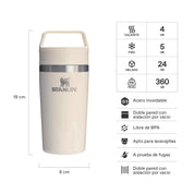 Mug Cafe To Go Cream Gloss | 354 ml