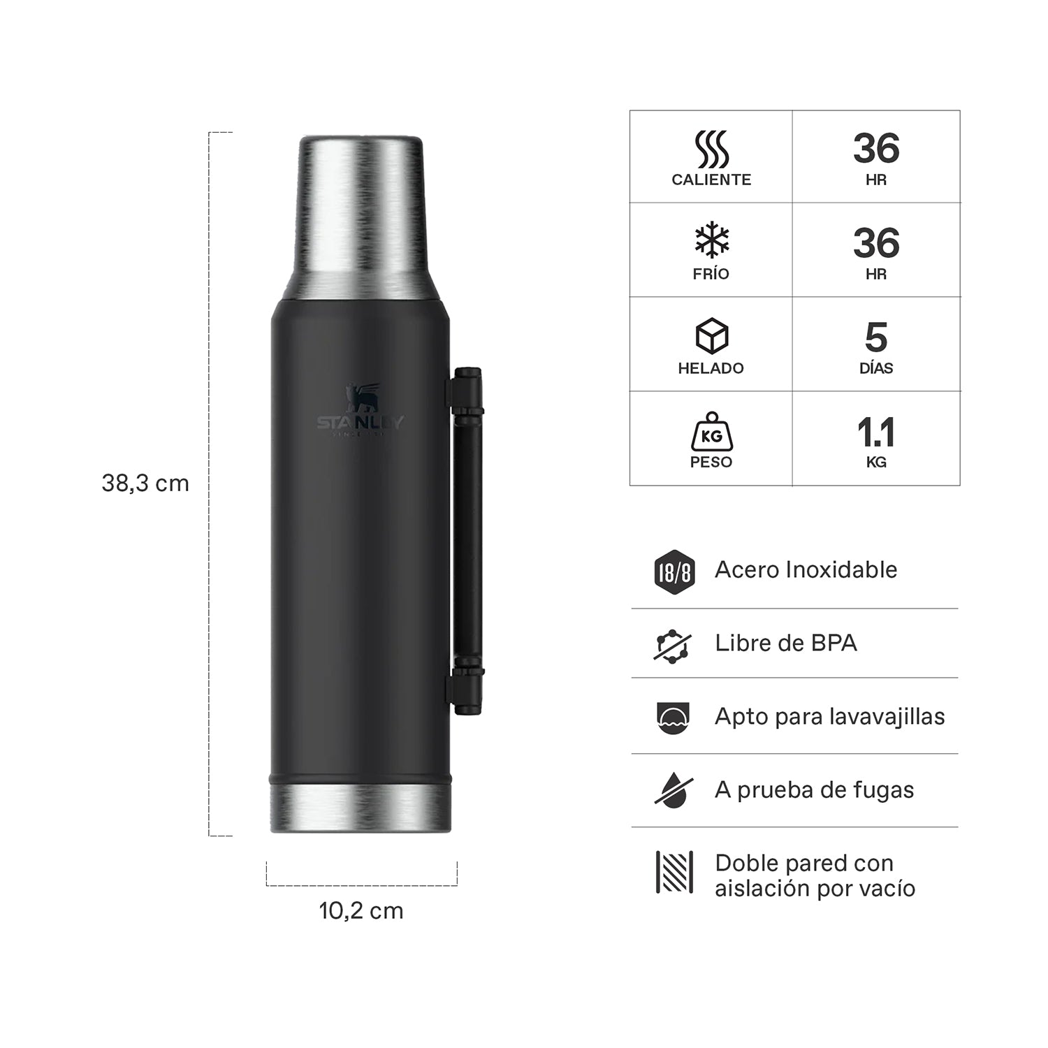 Mate System Classic Black 2.0 | 1.6 lt