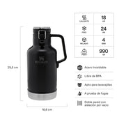 Growler Stanley Classic Negro | 1.9 lt