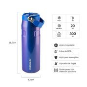 Botella Térmica Stanley Flip Straw Aerolight Sapphire  | 710 ml