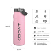 Botella Flip Straw Aerolight Pink | 710 ml