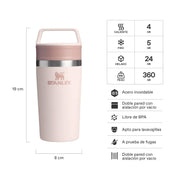 Mug Cafe To Go Rosa Palo | 354 ml