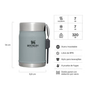 Termo Comida Stanley Classic Silver | 414 ml