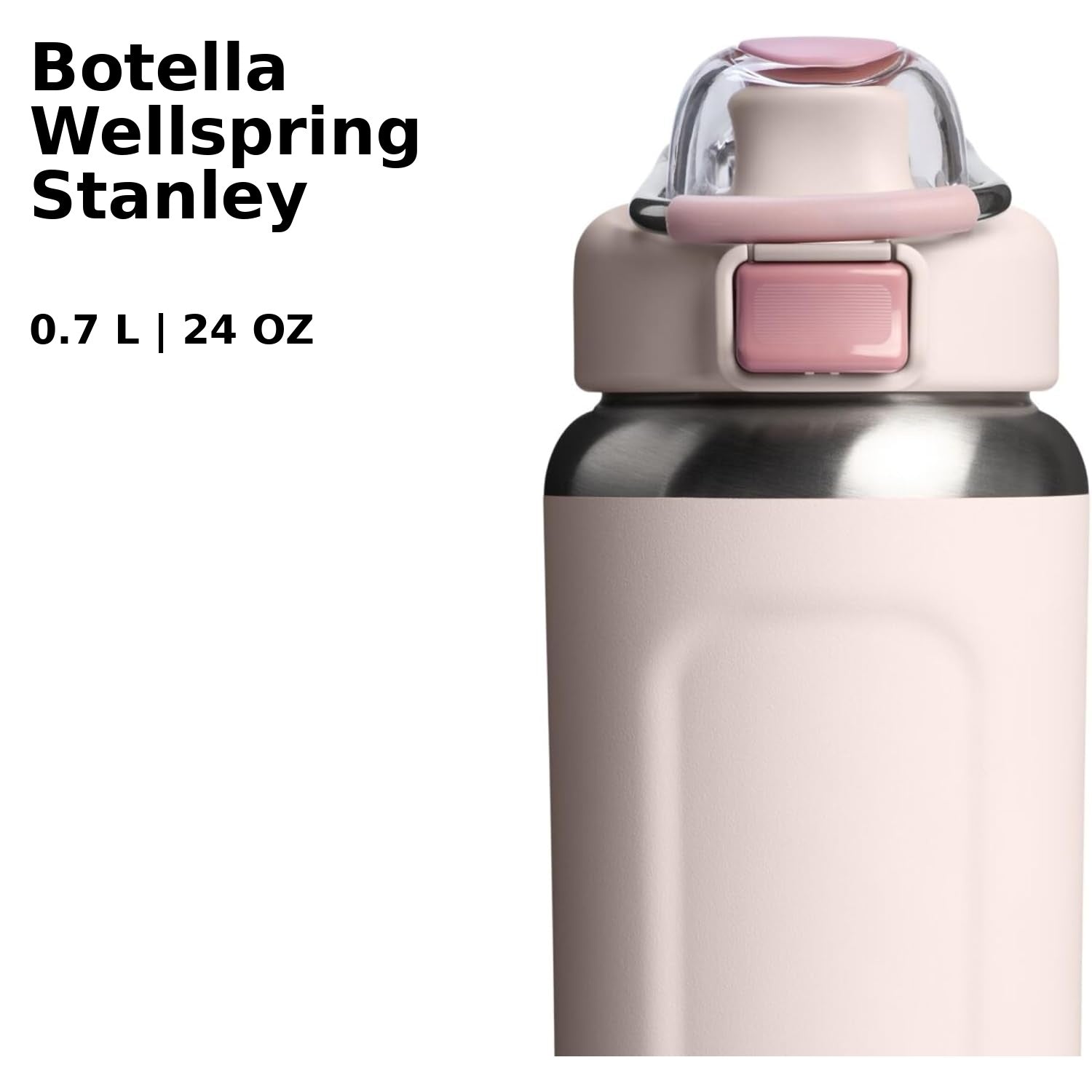 Botella Wellspring Rose Quartz | 710 ml