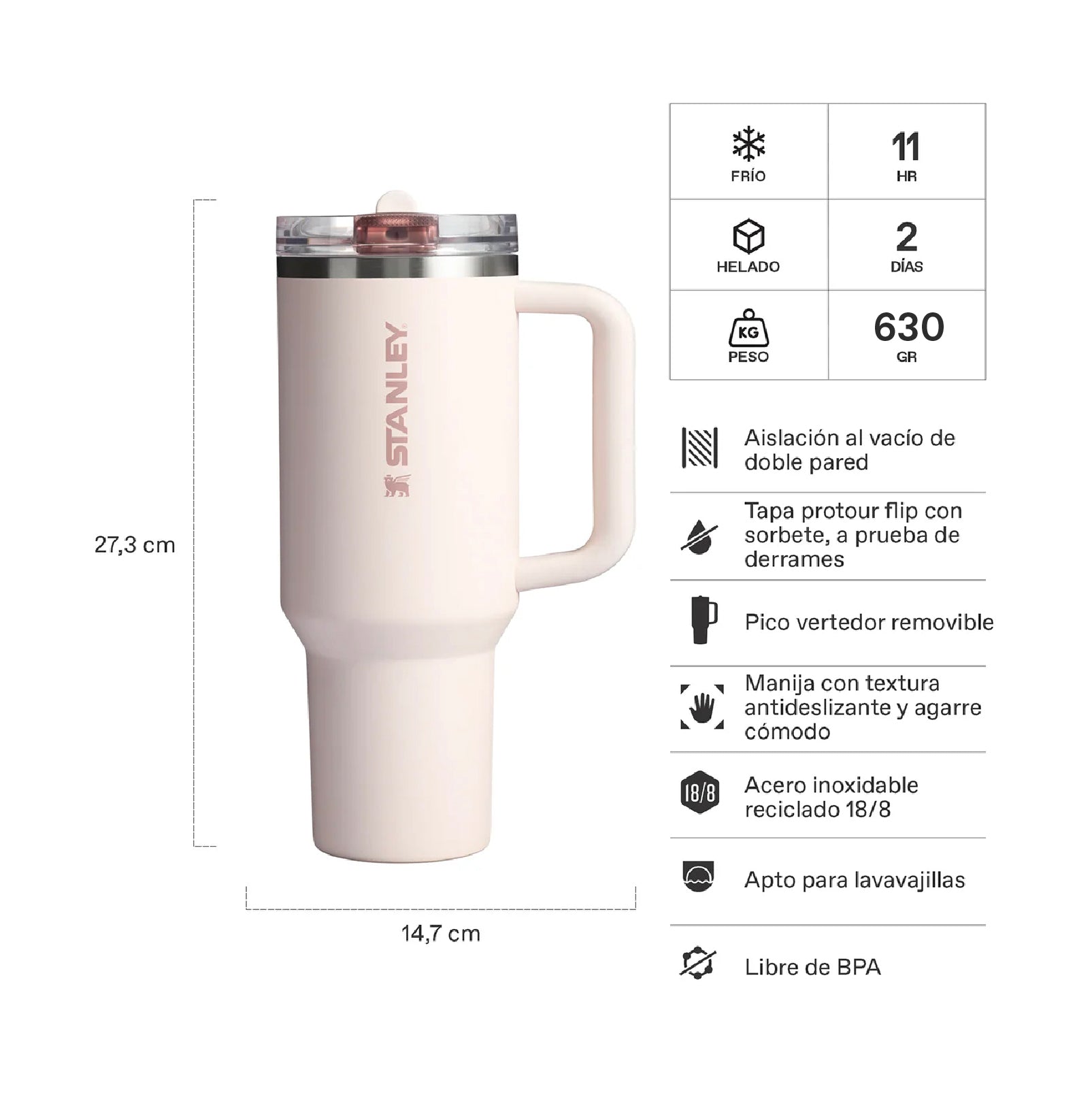 Quencher Protour Rosa Palo | 1.18 lt