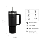 Quencher H2.0 Adventure Negro| 887 ml