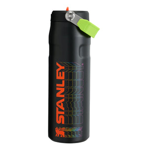 Botella Térmica Stanley Flip Straw Aerolight Black Reverb | 710 ml