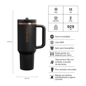 Quencher Protour Black | 1.18 lt MESSI X STANLEY 1913