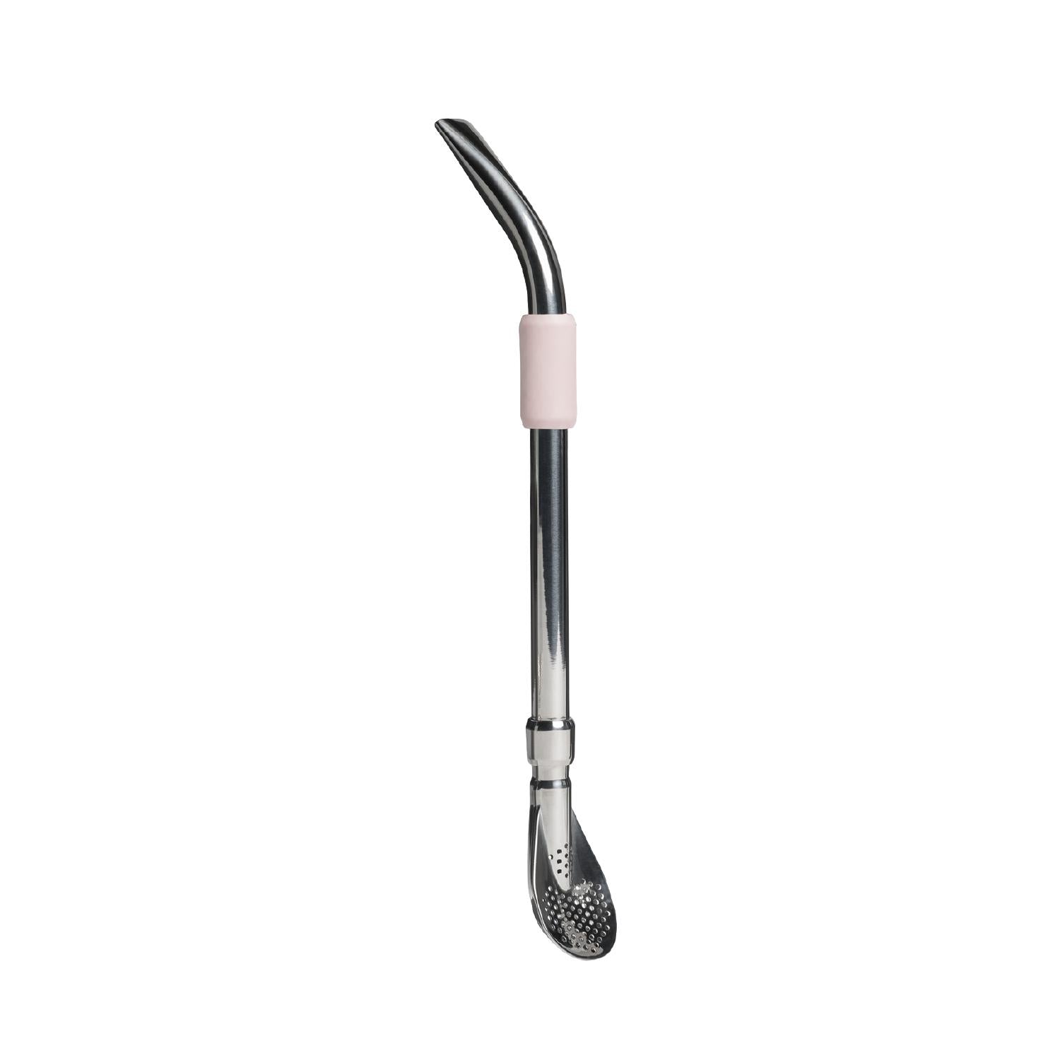 Bombilla para Mate de Cuchara Rosa 2.0