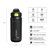 Botella Wellspring Black Atomic | 473 ml