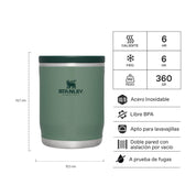 Termo de Comida Adventure Verde | 532 ml