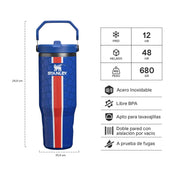Stanley 1913 x Paris Saint Germain - Botella Térmica Stanley Flip Straw 2.0 PSG Nouveau | 887 ml