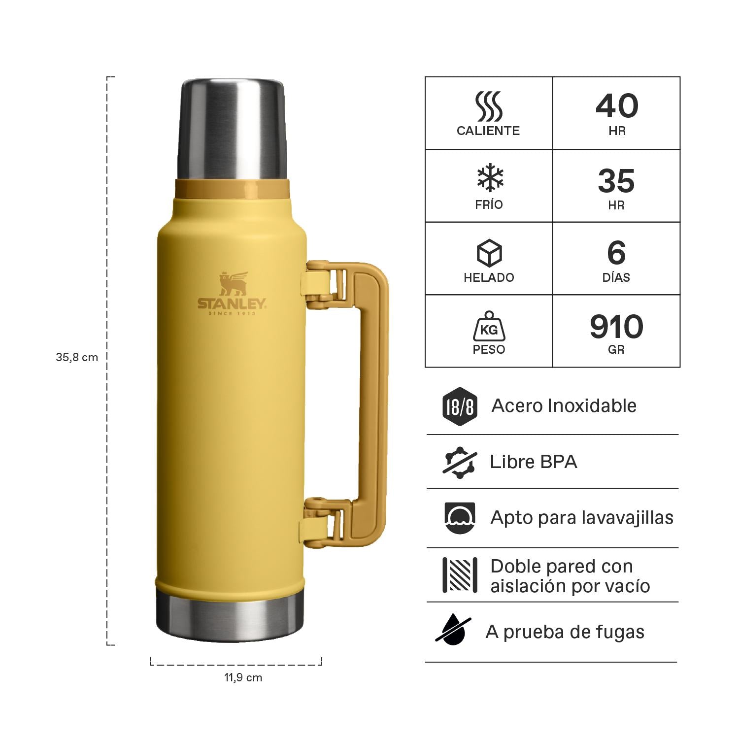 Termo Classic Dijon | 1.4 lt