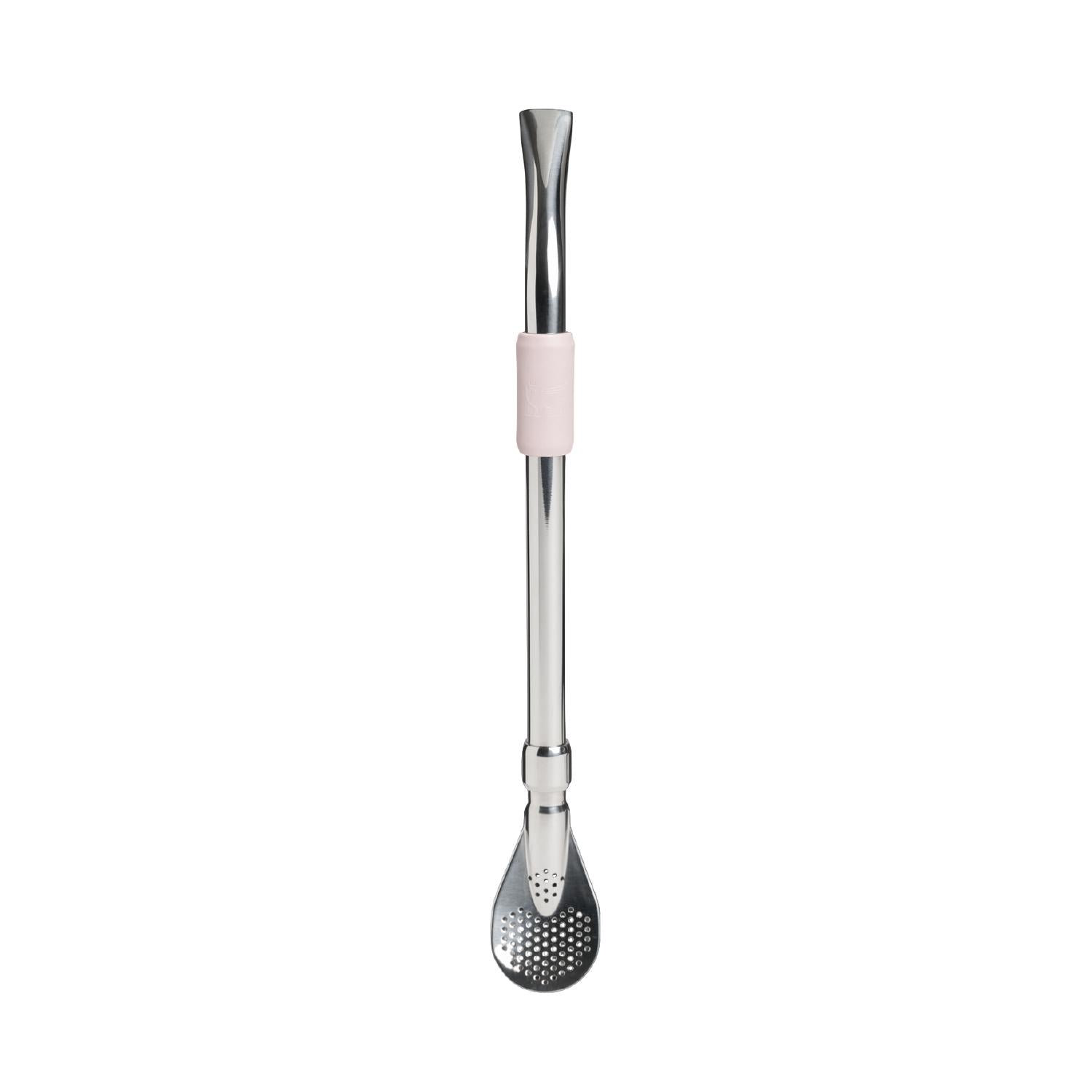 Bombilla para Mate de Cuchara Rosa 2.0