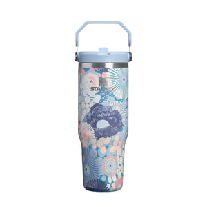 Botella Térmica Flip Straw 2.0 Blue Dream WildFlower | 887 ml