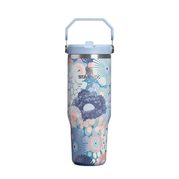 Botella Térmica Flip Straw 2.0 Blue Dream WildFlower | 887 ml