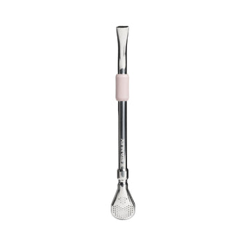 Bombilla para Mate de Cuchara Rosa 2.0
