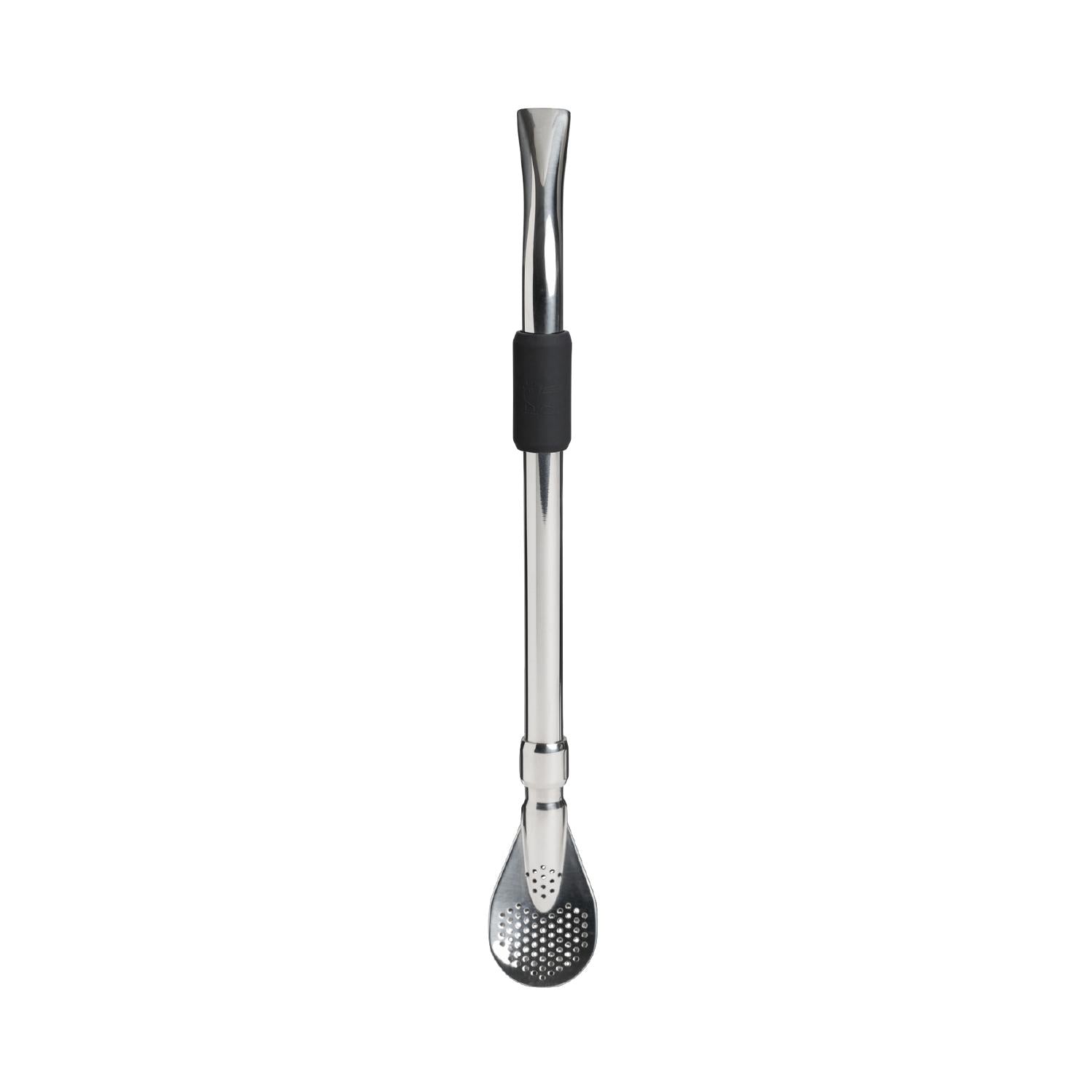 Bombilla para Mate de Cuchara Negra 2.0