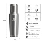 Mate System Ideal Plateado | 800 ml