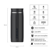 Botella Térmica Surround Mug Black | 473 ml