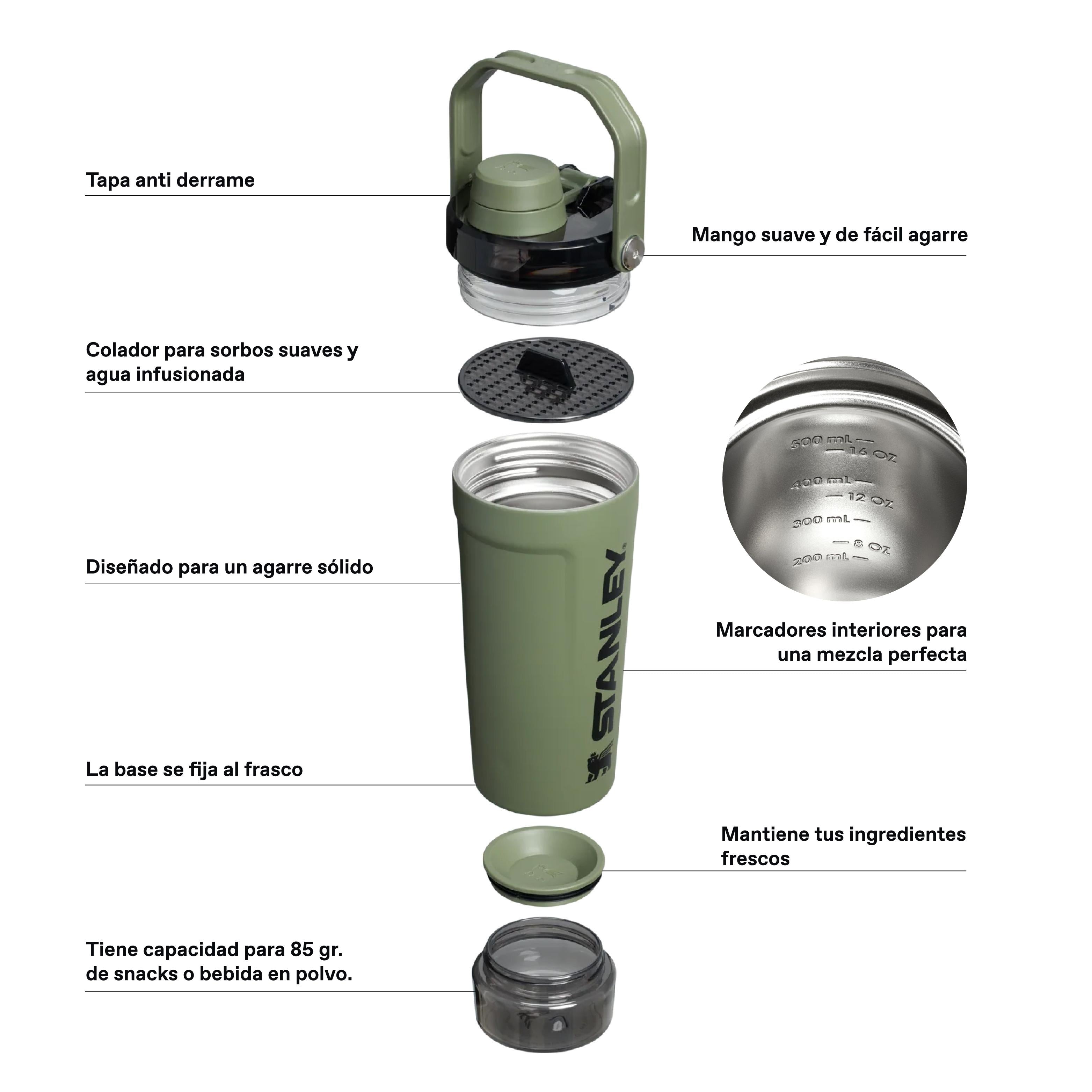 Shaker Stanley Dried Pine | 591 ml