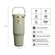 Botella Térmica Stanley Flip Straw Juniper | 887 ml