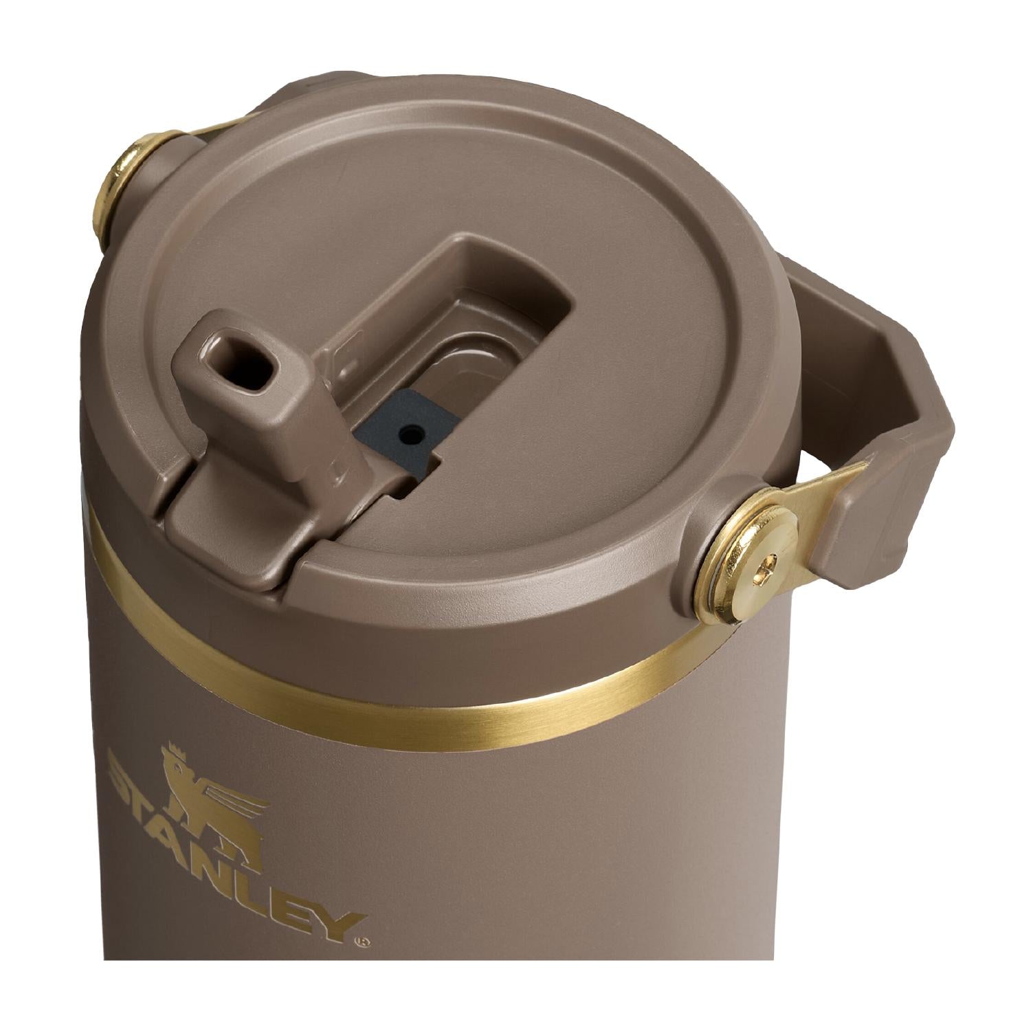 Botella Térmica Stanley Flip Straw Espresso Gold | 887 ml