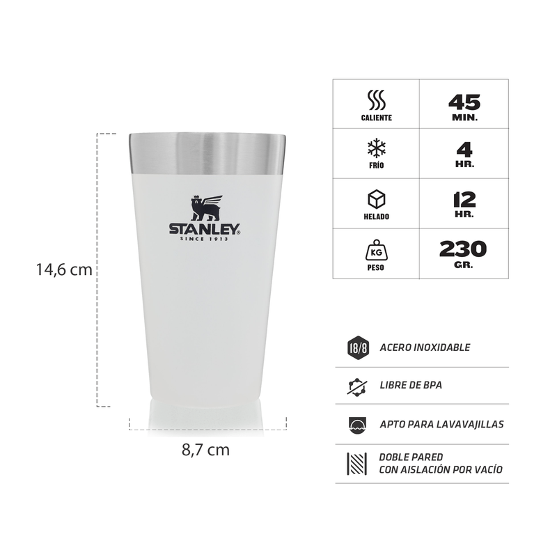 Pint Stanley Adventure Blanco | 473 ml