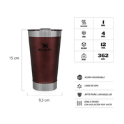 Pint Stanley Classic Burdeo | 473 ml