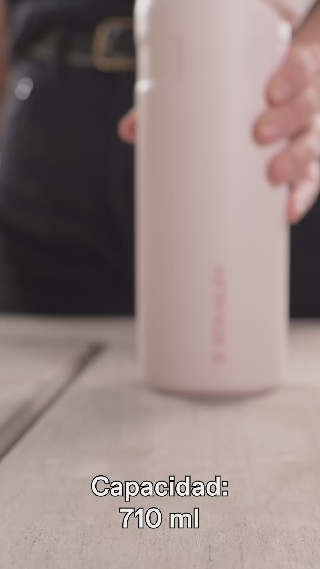 Botella Térmica Stanley Flip Straw Aerolight Rosa Palo | 710 ml