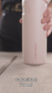 Botella Térmica Stanley Flip Straw Aerolight Rosa Palo | 710 ml