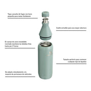 Botella Térmica All Day Slim Shale | 591 ml