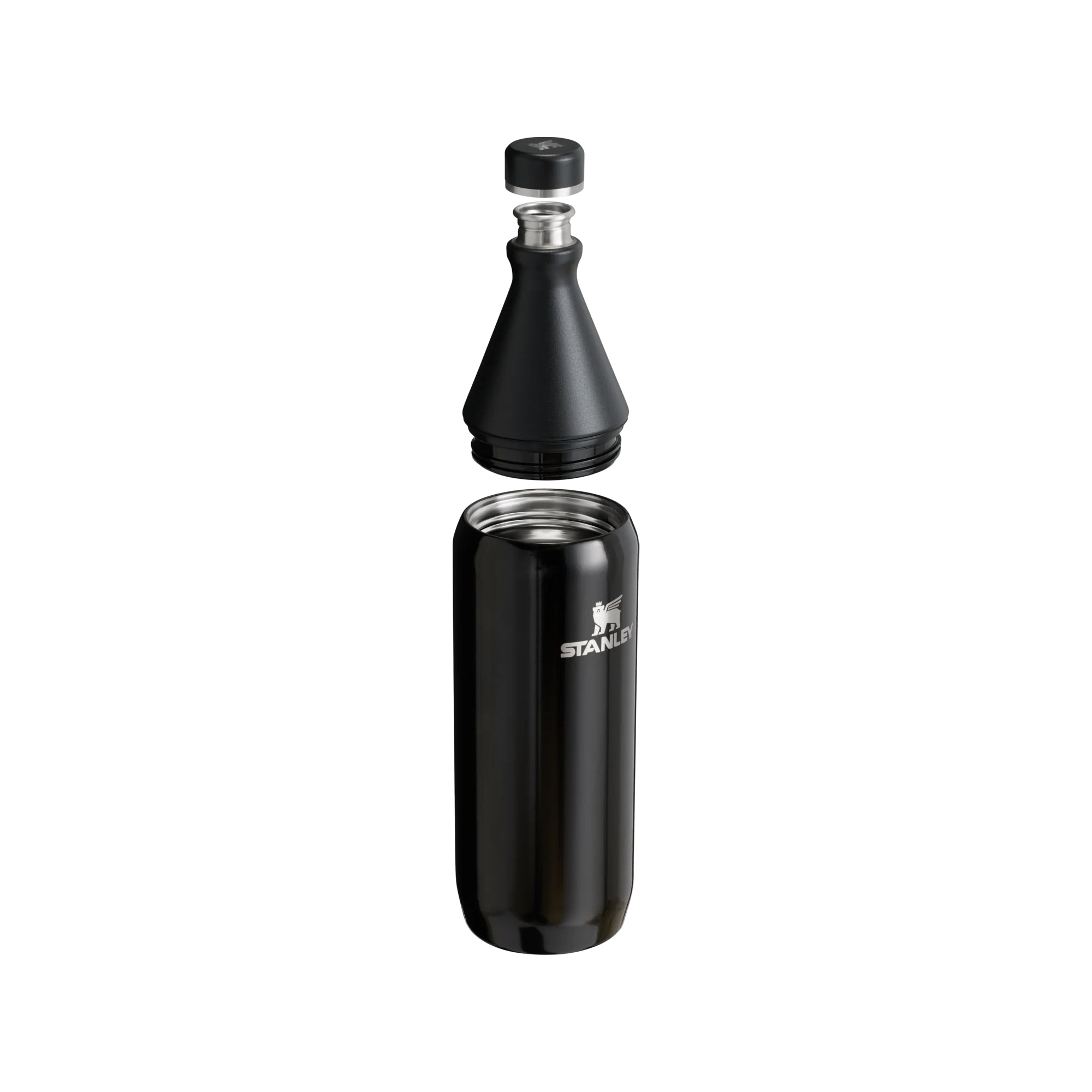Botella Térmica All Day Slim Black | 1 lt t