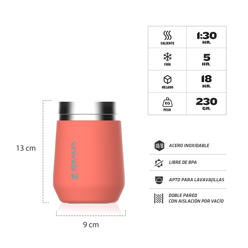 Vaso GO Coral | 296 ml